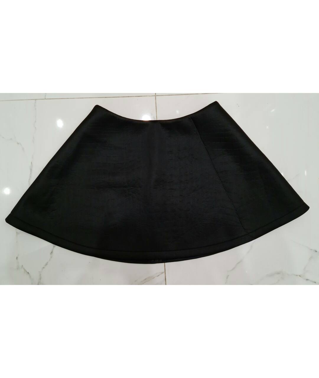 JUST CAVALLI Черная полиэстеровая юбка мини, фото 5