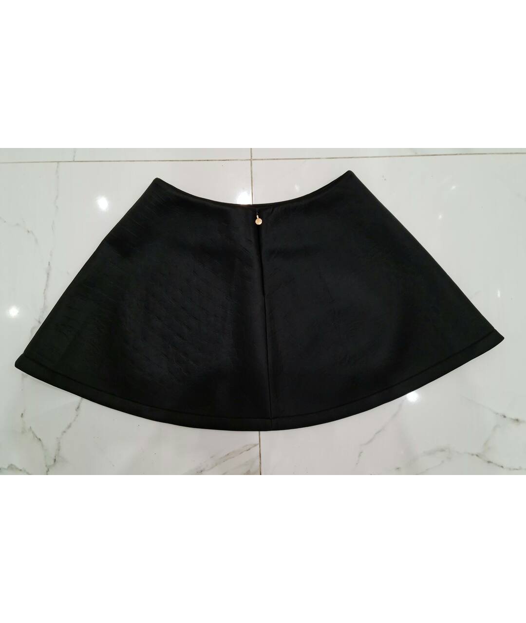 JUST CAVALLI Черная полиэстеровая юбка мини, фото 2