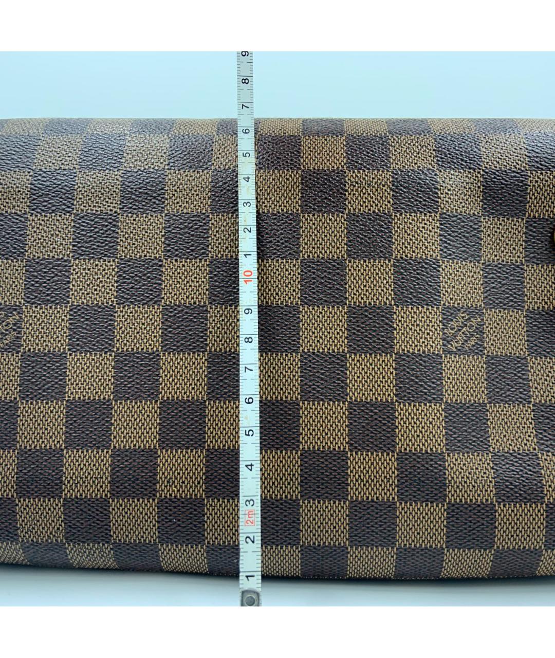 LOUIS VUITTON Коричневая сумка с короткими ручками, фото 6