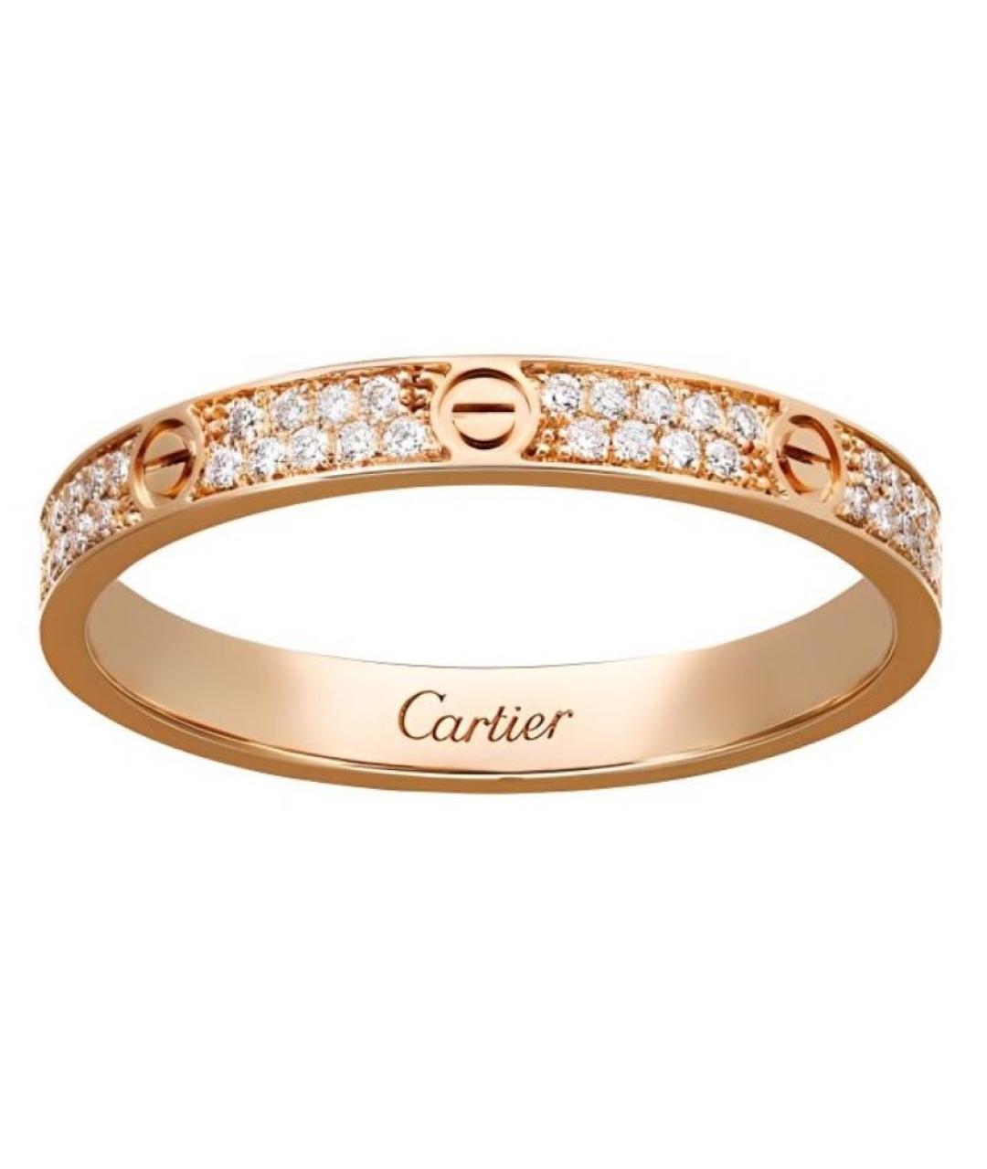 CARTIER Кольцо из розового золота, фото 1