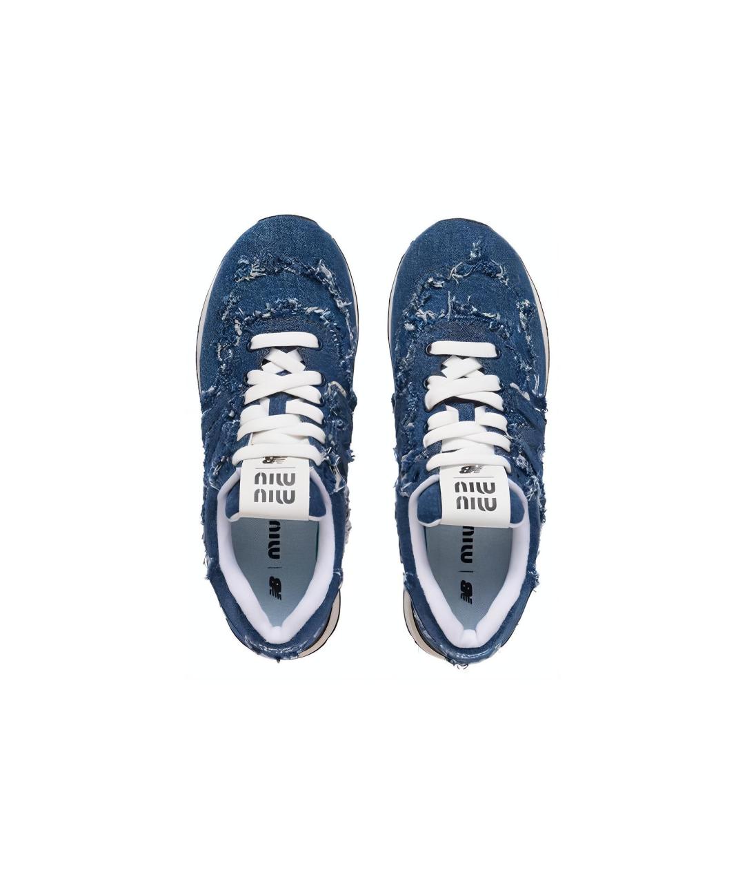 NEW BALANCE Синие кроссовки, фото 3