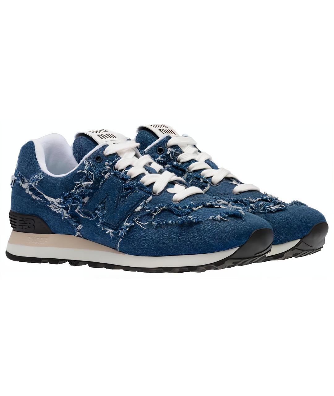 NEW BALANCE Синие кроссовки, фото 2
