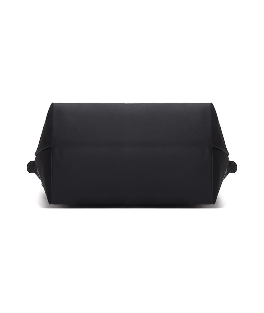 LONGCHAMP Черная тканевая сумка через плечо, фото 5