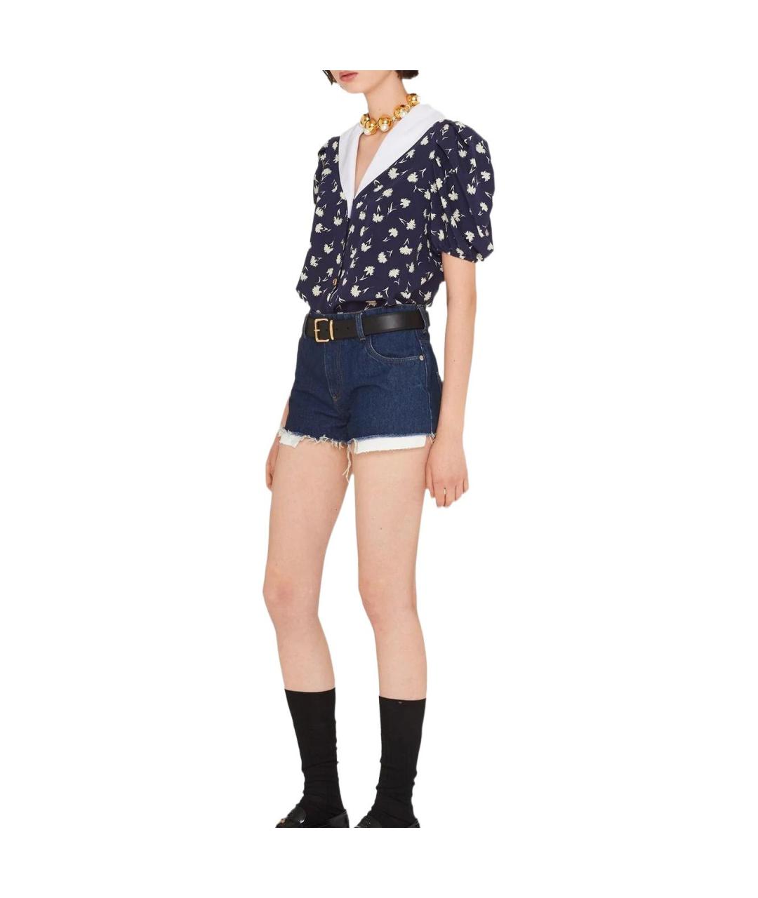 MIU MIU Синяя рубашка, фото 4