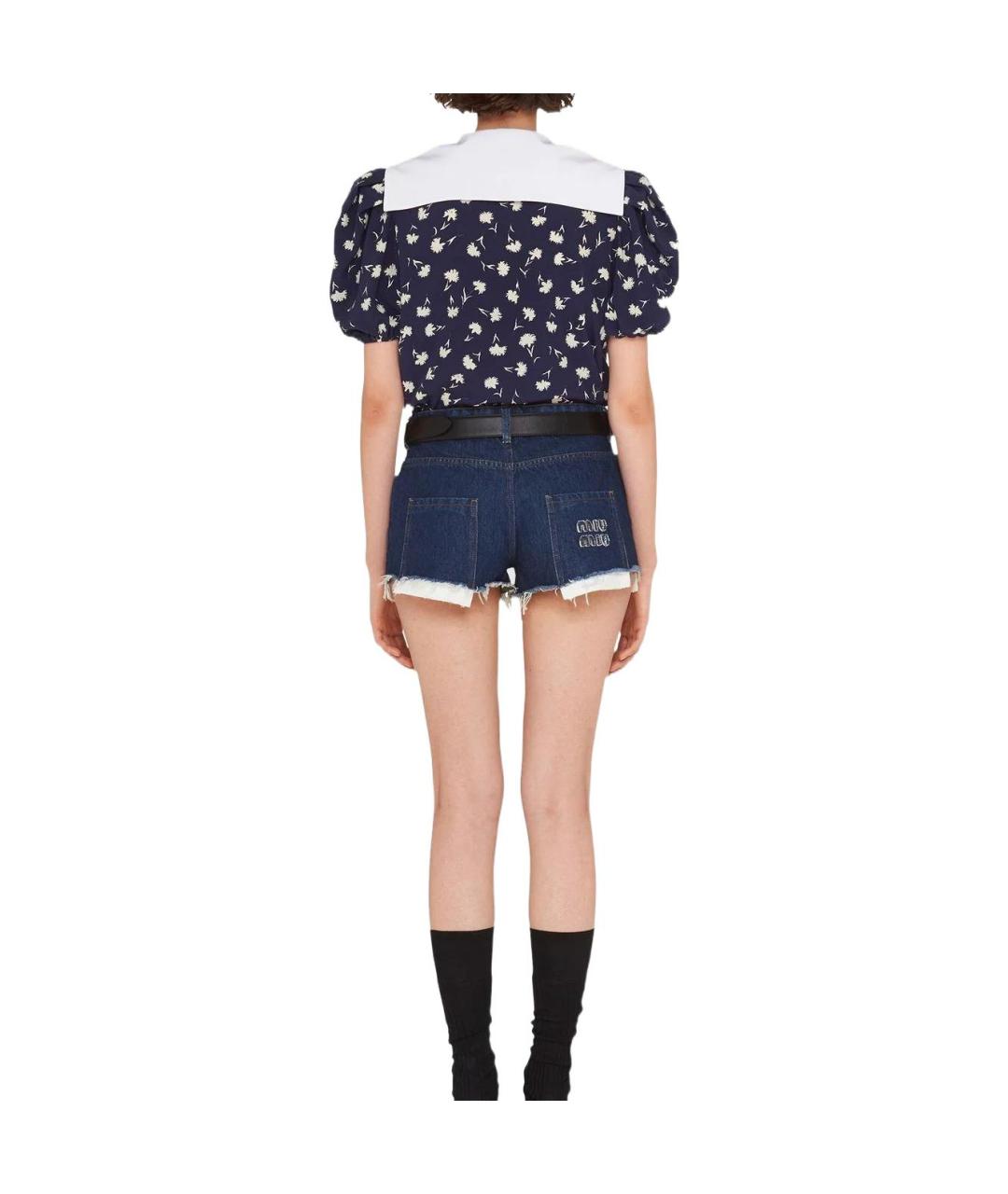 MIU MIU Синяя рубашка, фото 2
