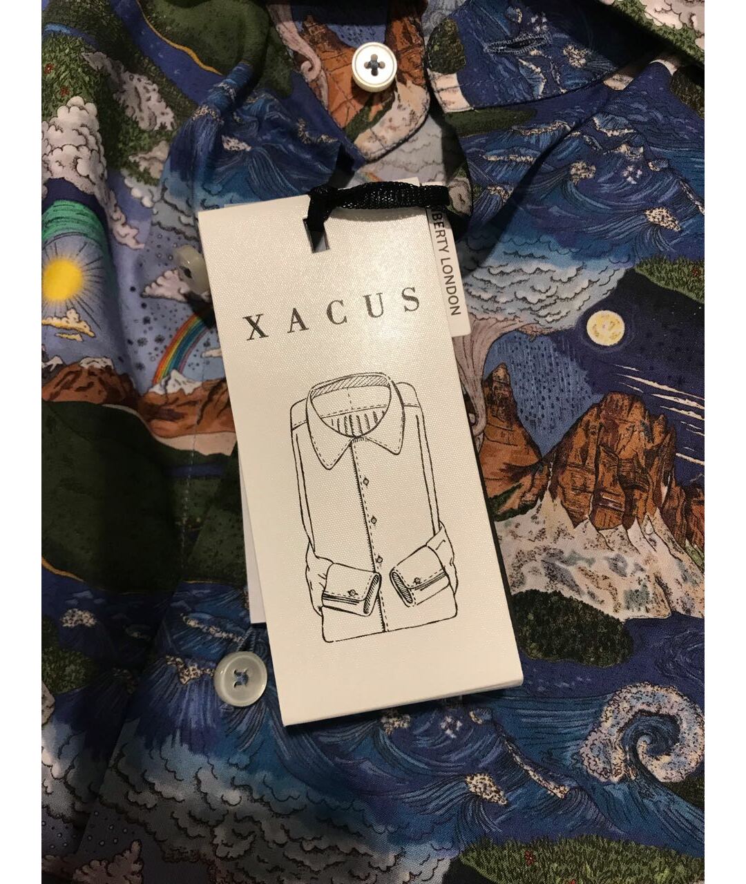 XACUS Мульти хлопковая кэжуал рубашка, фото 5