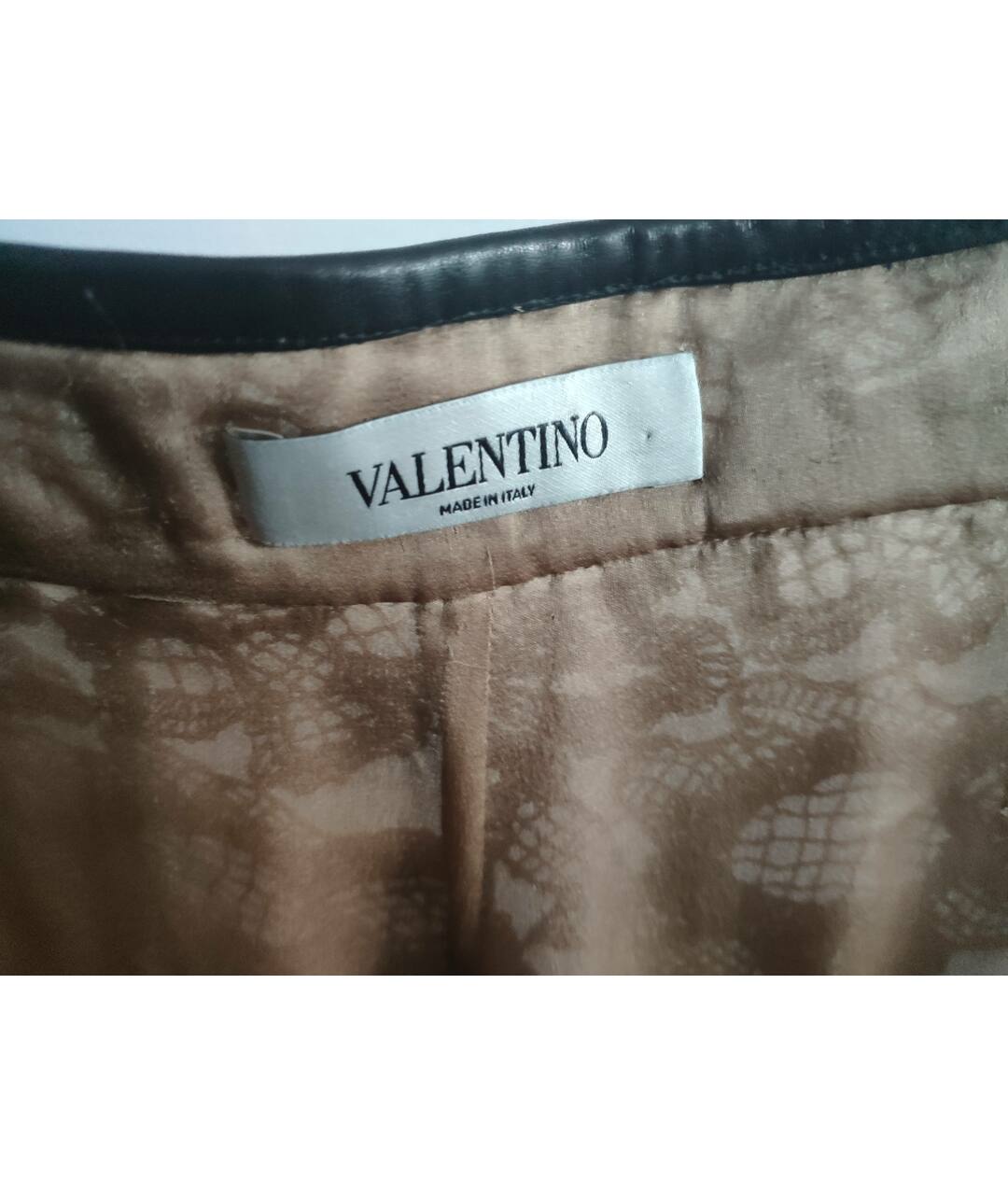 VALENTINO Черные кружевные шорты, фото 3