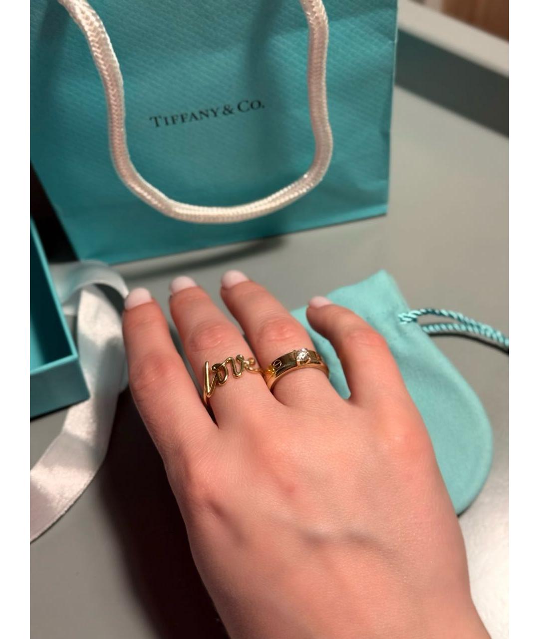 TIFFANY&CO Желтое кольцо из желтого золота, фото 5