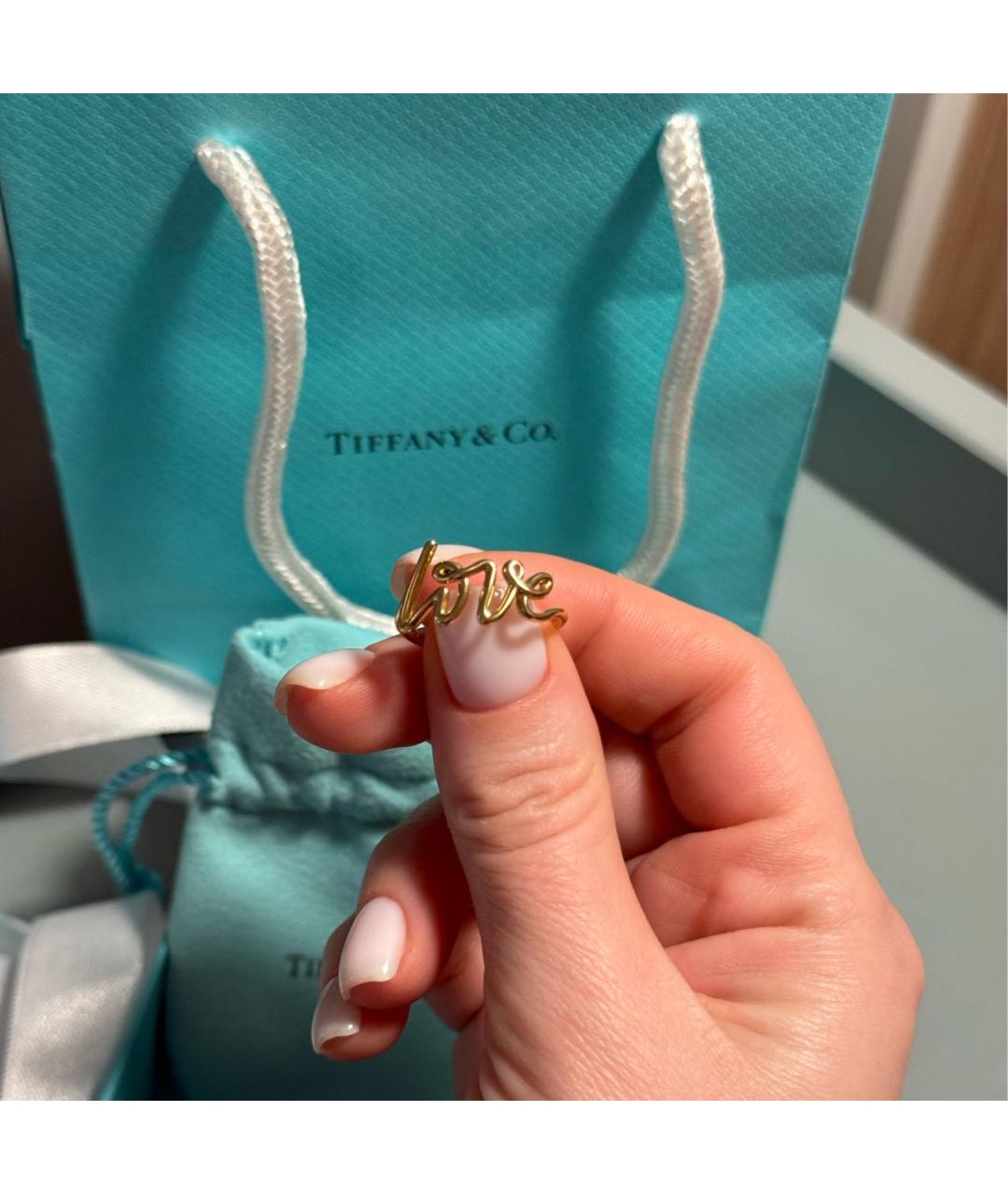 TIFFANY&CO Желтое кольцо из желтого золота, фото 3