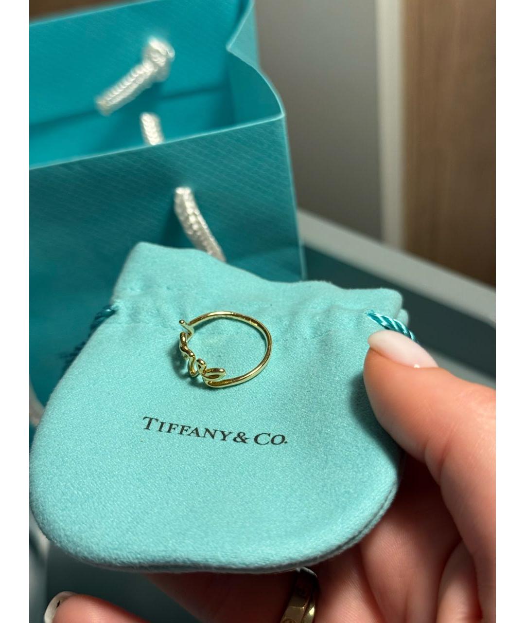 TIFFANY&CO Желтое кольцо из желтого золота, фото 4