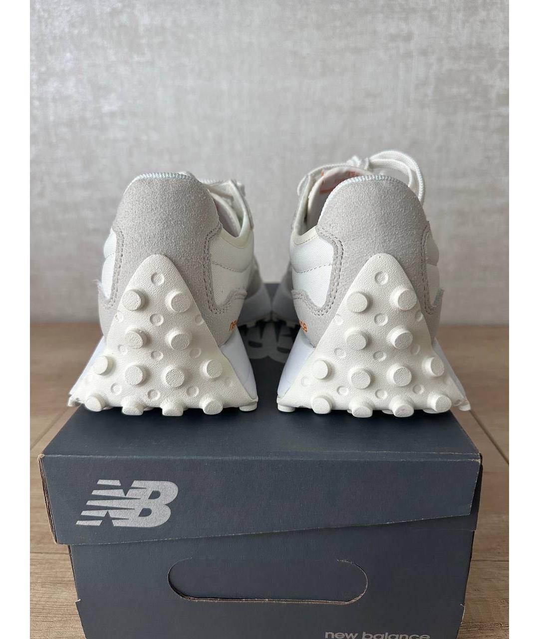 NEW BALANCE Бежевые синтетические кроссовки, фото 4