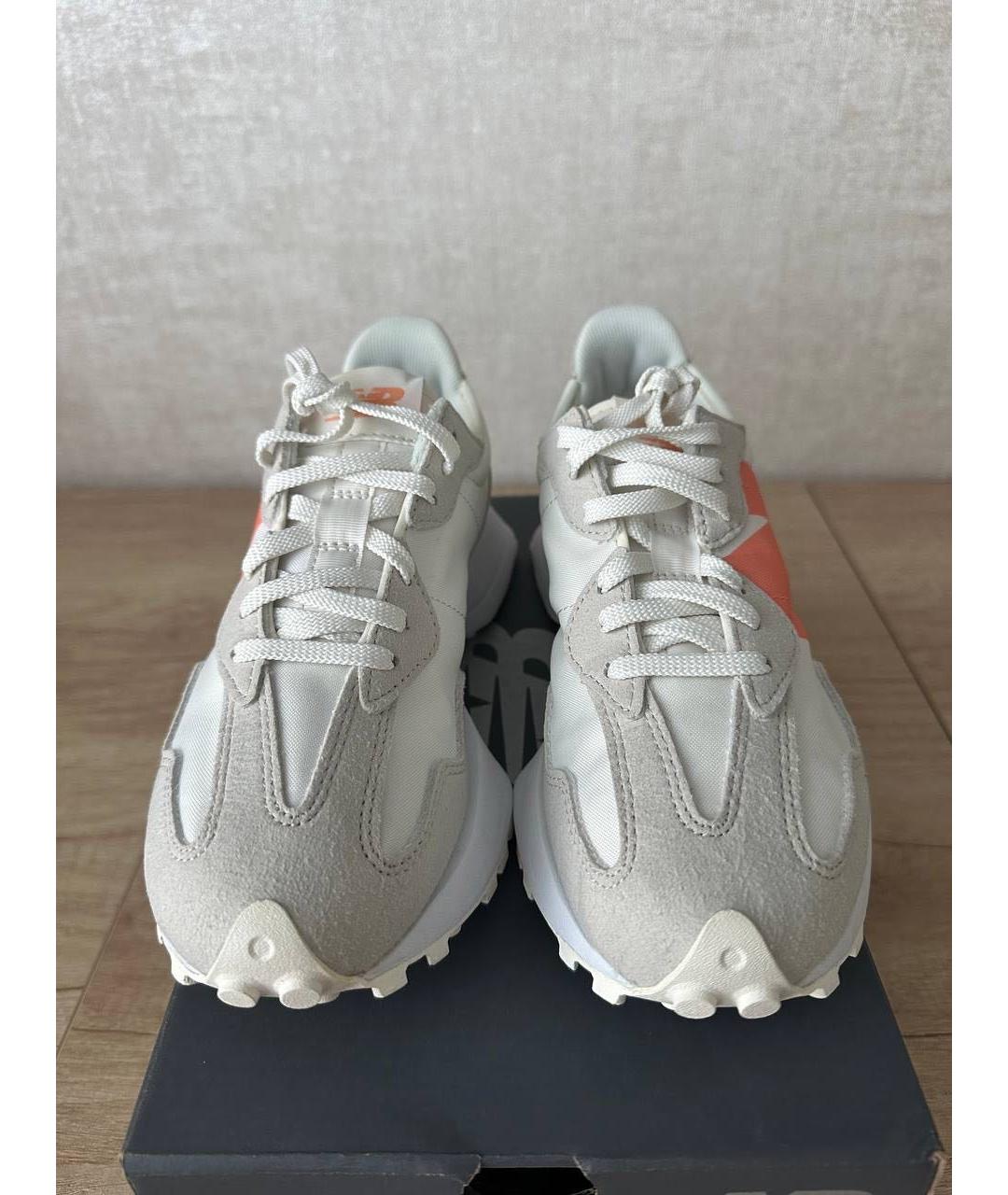 NEW BALANCE Бежевые синтетические кроссовки, фото 5