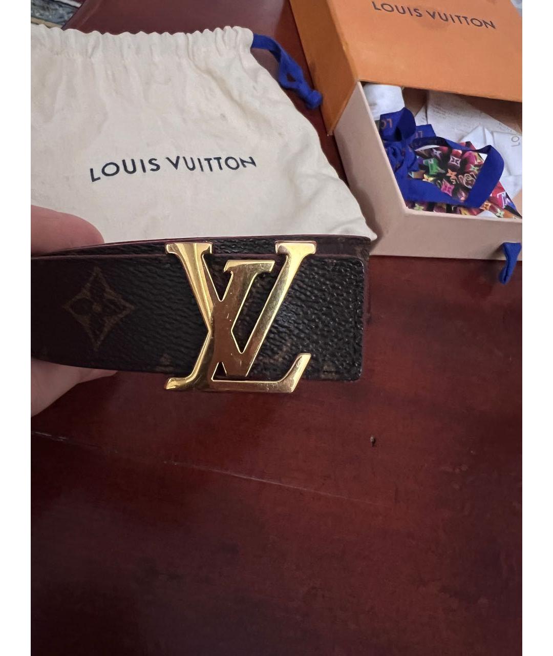 LOUIS VUITTON Кожаный ремень, фото 2