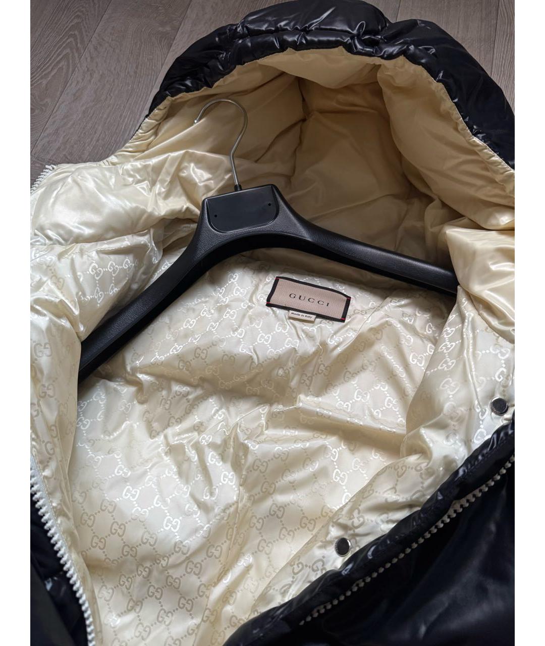 GUCCI Черный пуховик, фото 5