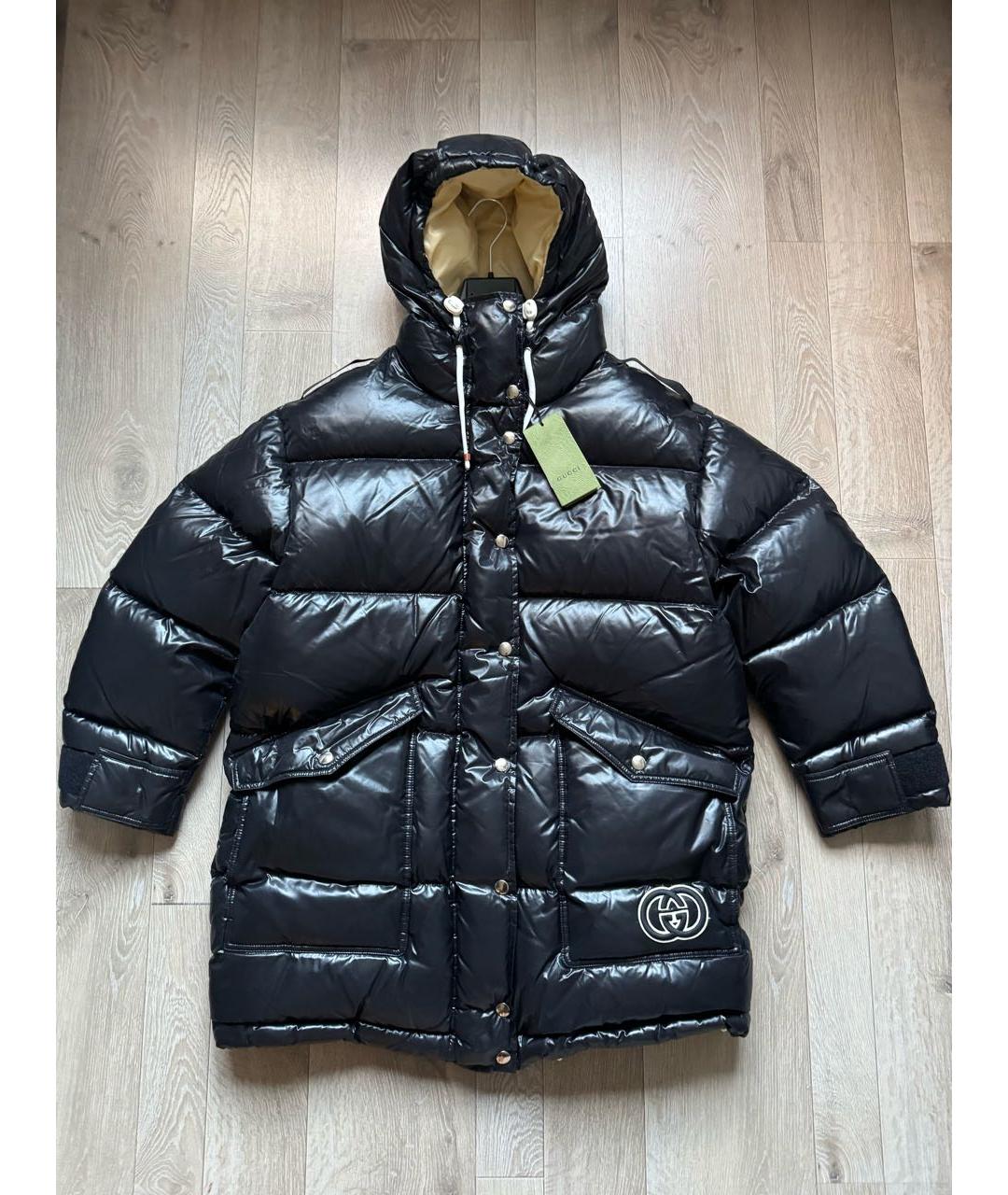 GUCCI Черный пуховик, фото 3