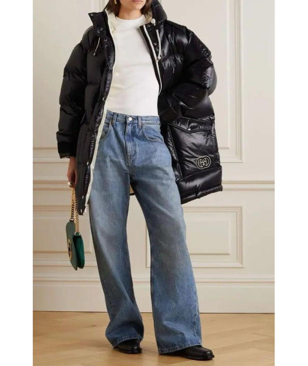 GUCCI Черный пуховик, фото 6