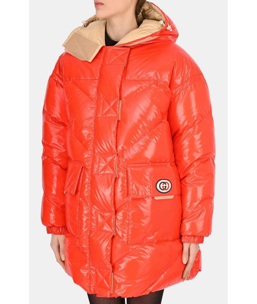 GUCCI Бежевый пуховик, фото 7