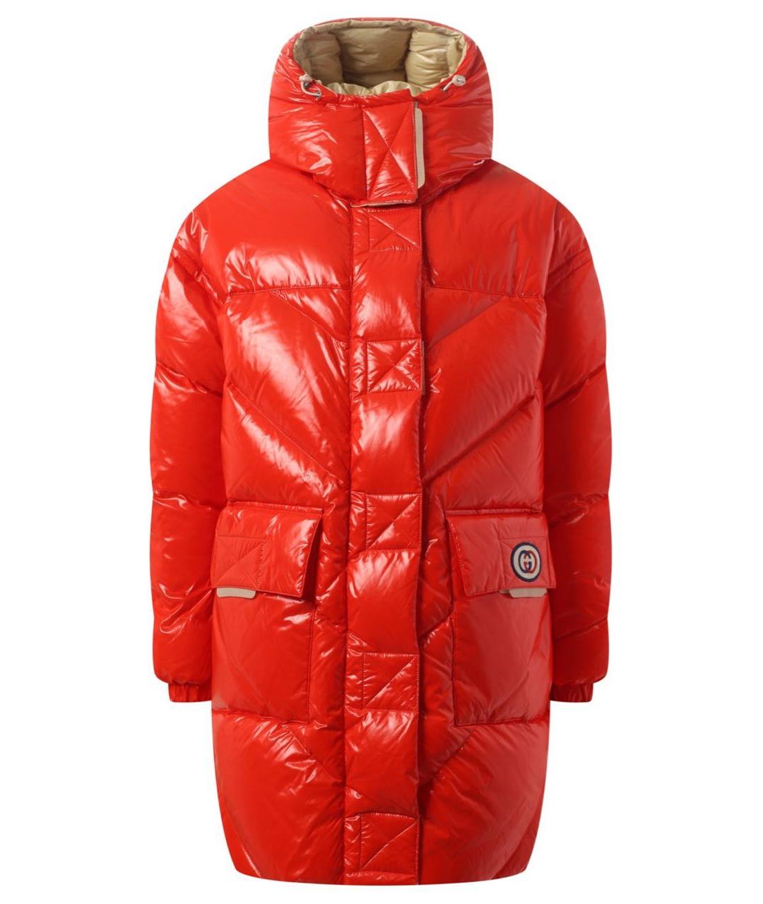 GUCCI Бежевый пуховик, фото 3