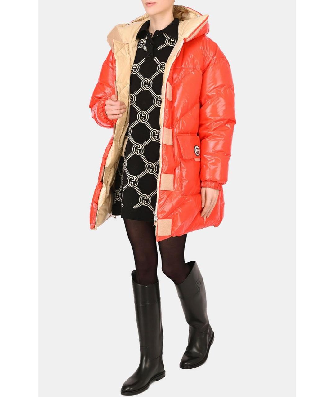 GUCCI Бежевый пуховик, фото 8