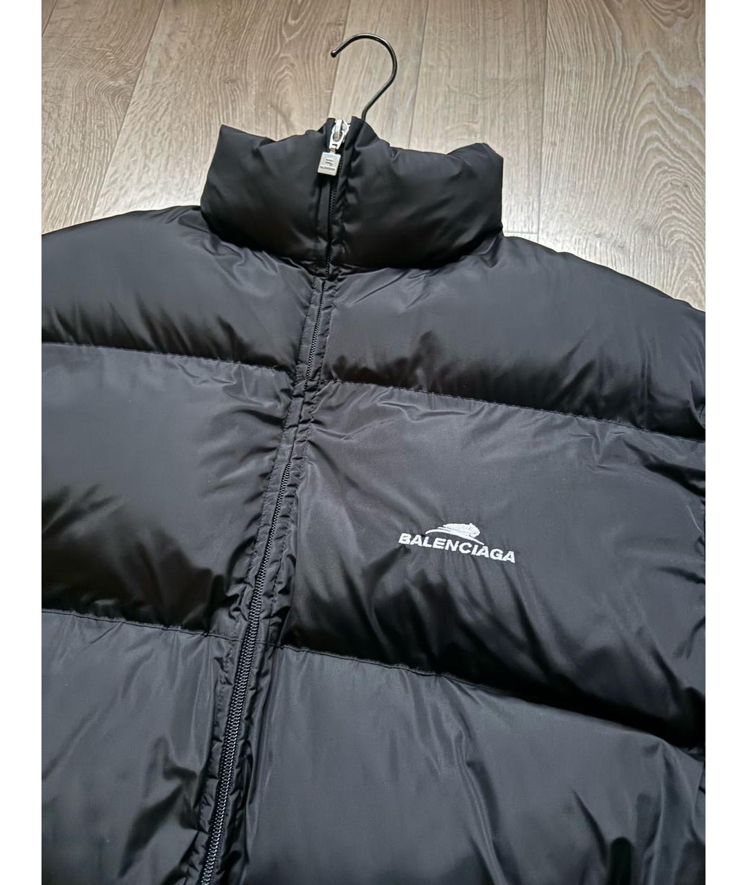 BALENCIAGA Черный пуховик, фото 6