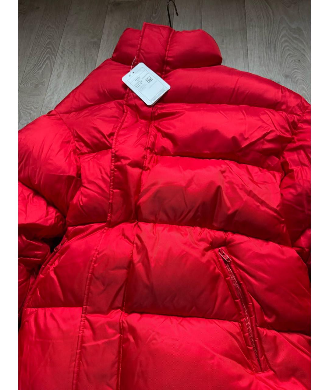 BALENCIAGA Красный пуховик, фото 5