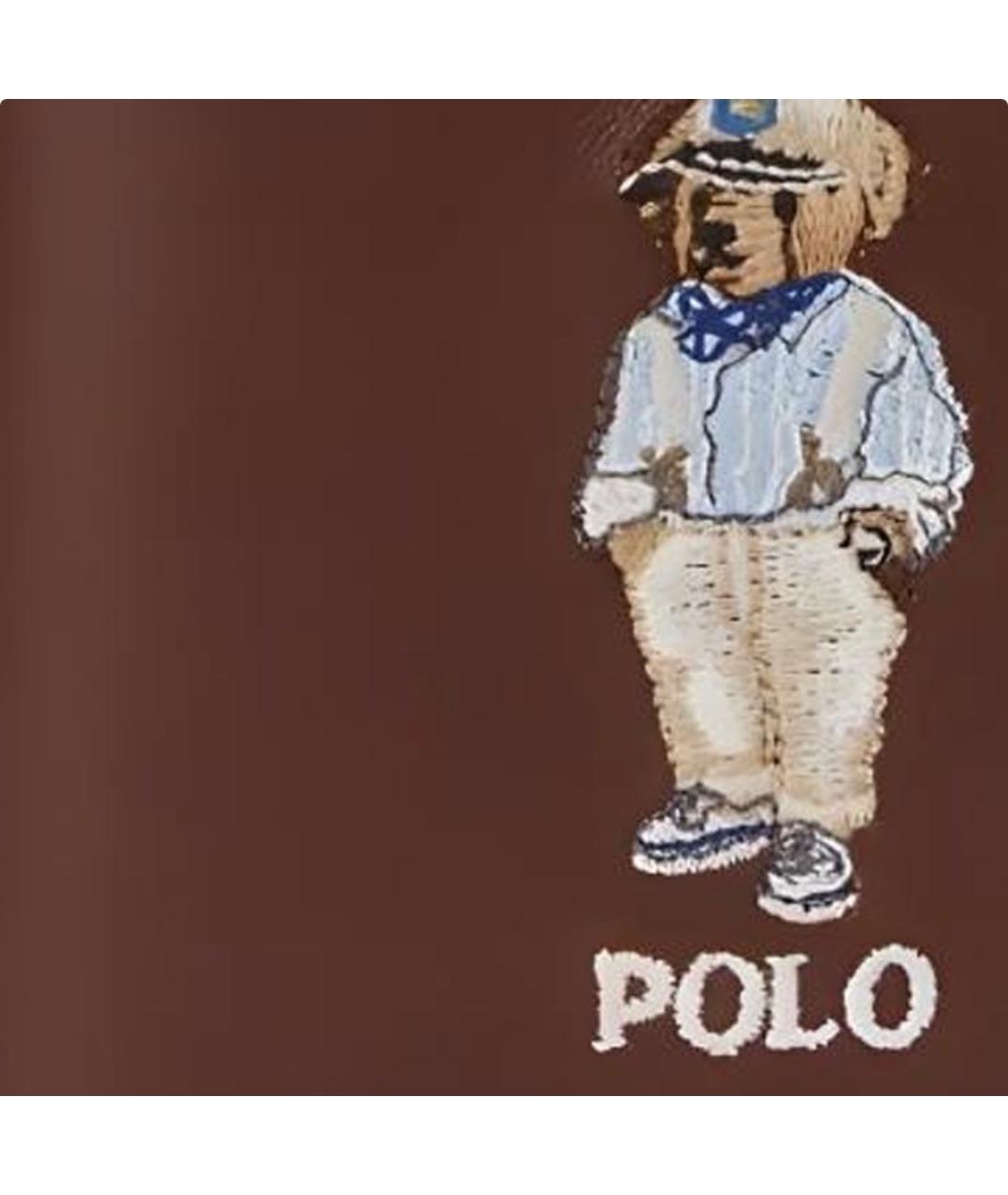 POLO RALPH LAUREN Коричневый кошелек, фото 4