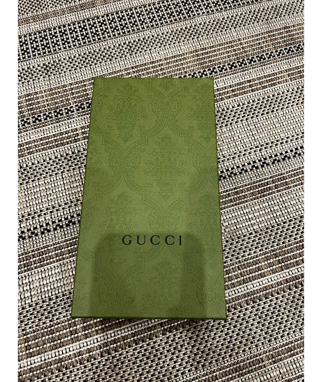 GUCCI Коричневый кошелек из искусственной кожи, фото 6