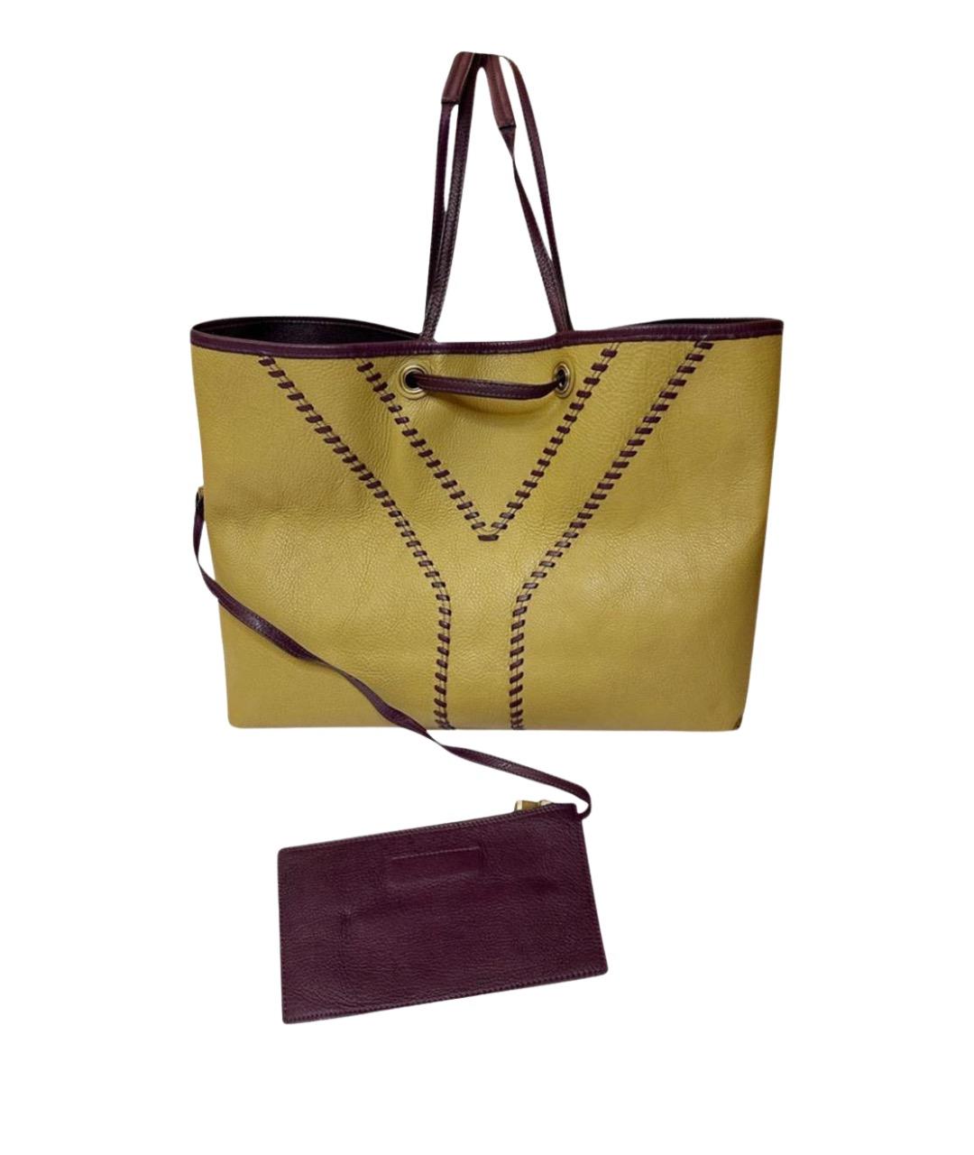 SAINT LAURENT Мульти кожаная сумка тоут, фото 1