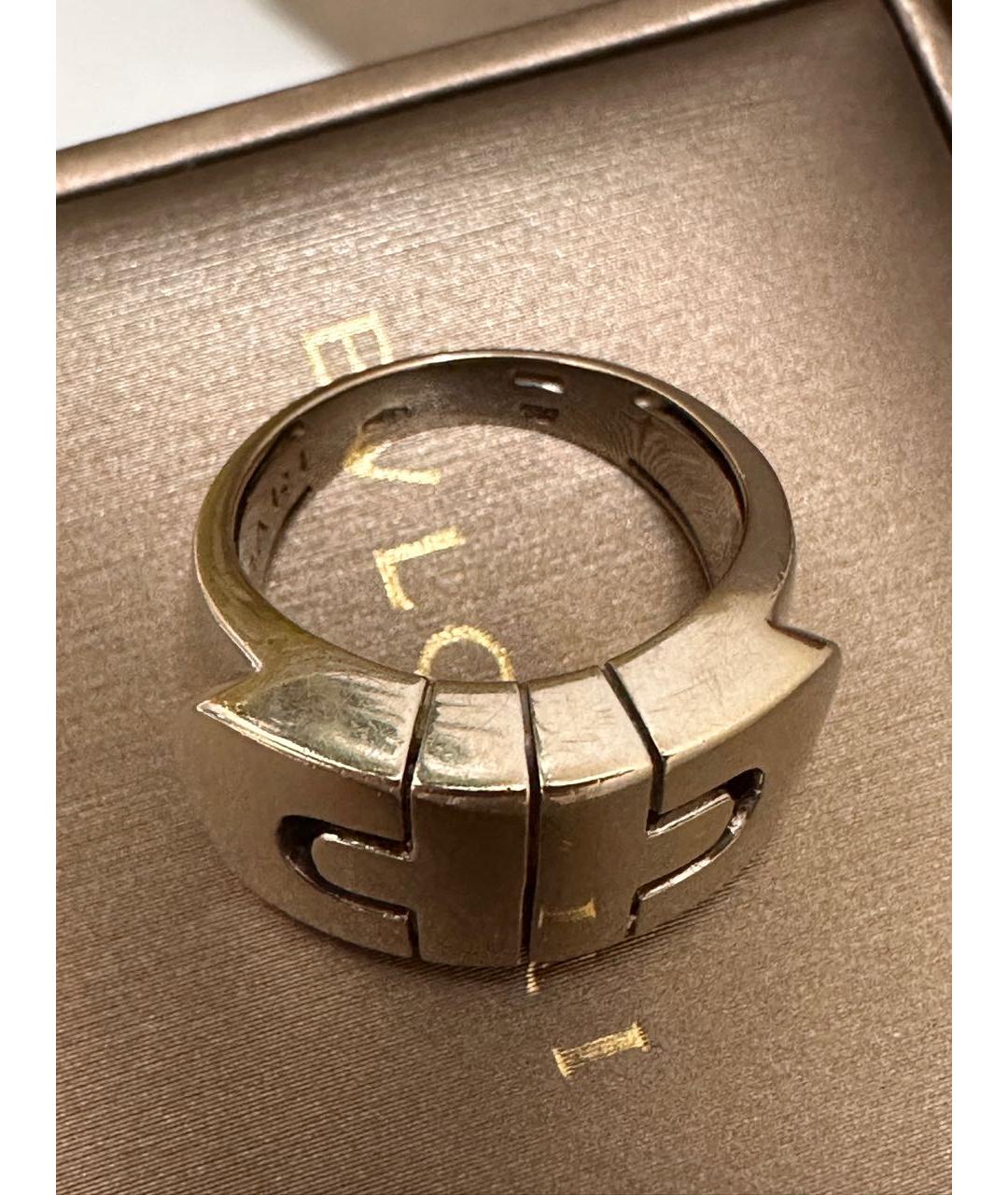 BVLGARI Белое кольцо из белого золота, фото 5