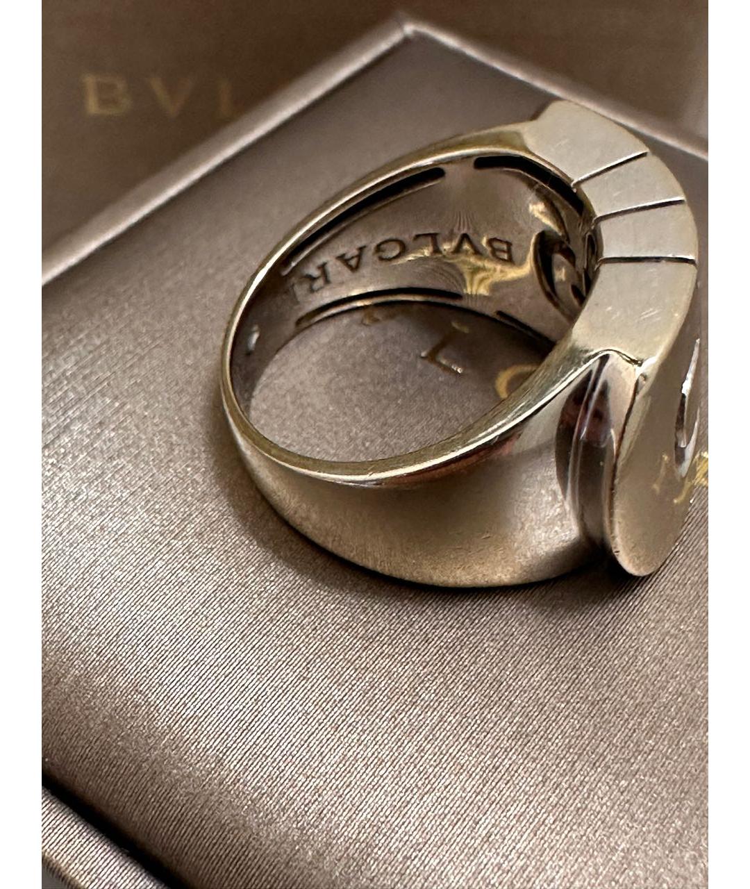 BVLGARI Белое кольцо из белого золота, фото 2