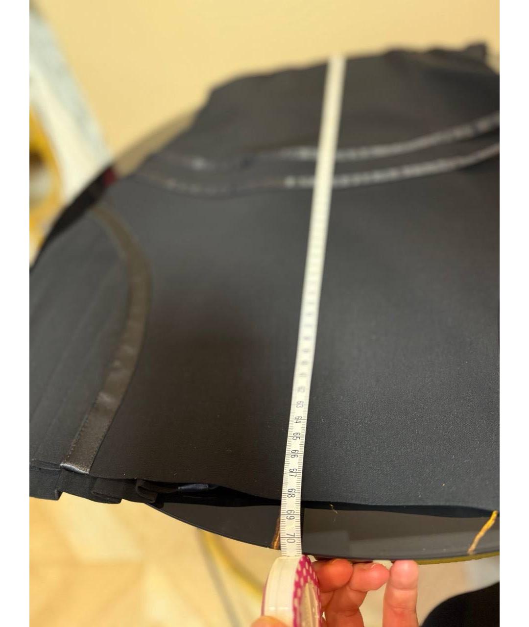 VERSACE JEANS COUTURE Черное вечернее платье, фото 8