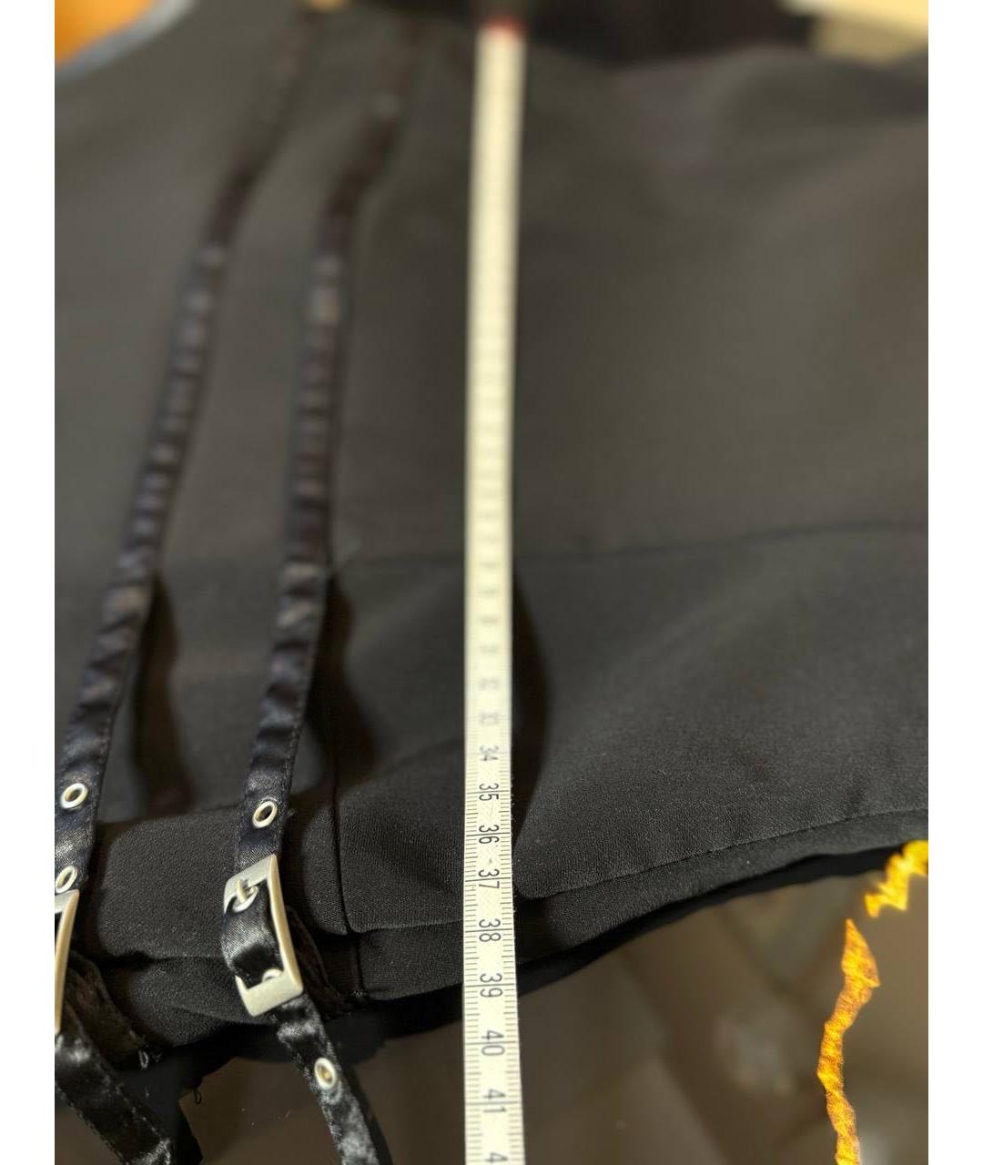 VERSACE JEANS COUTURE Черное вечернее платье, фото 6