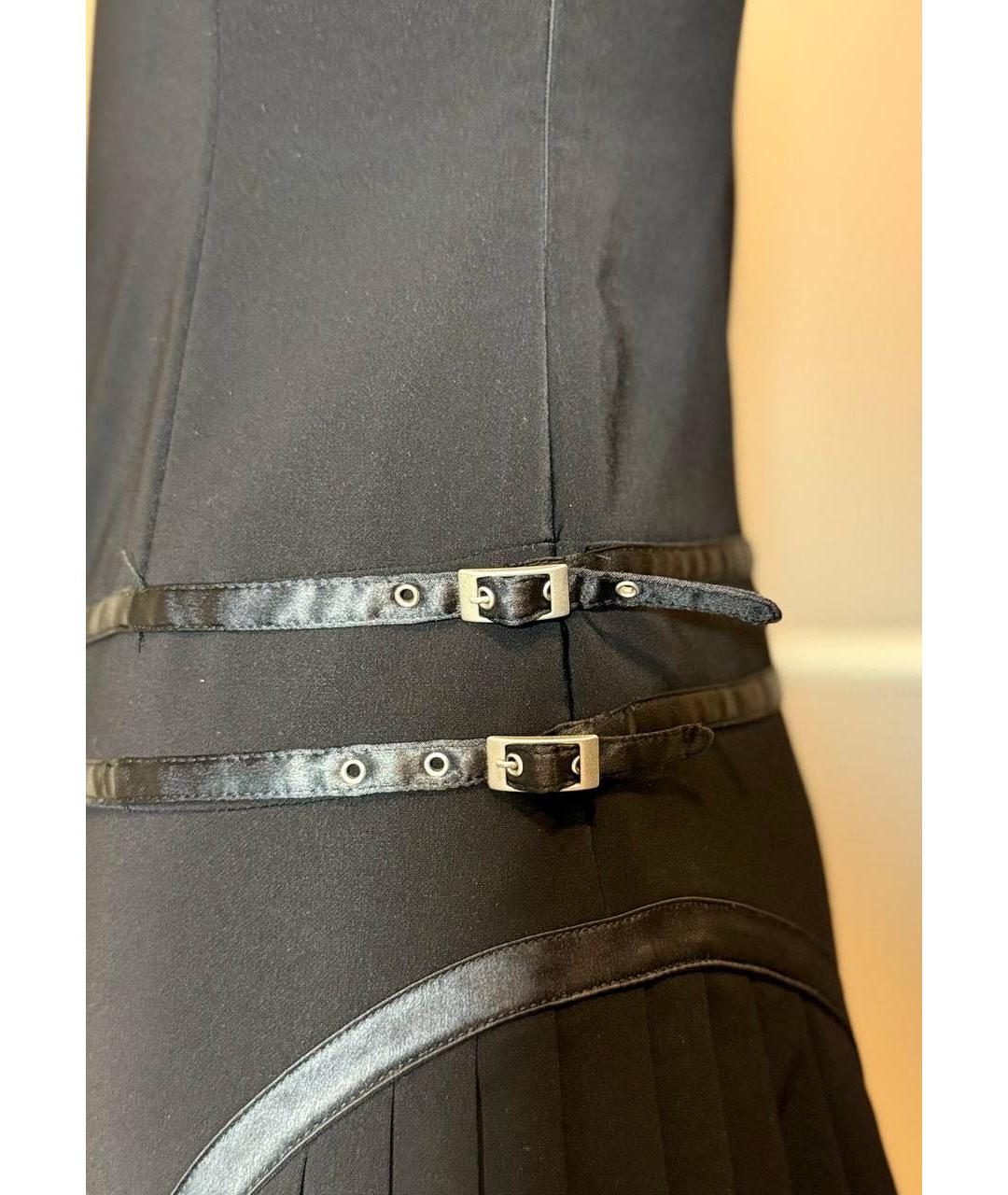 VERSACE JEANS COUTURE Черное вечернее платье, фото 4