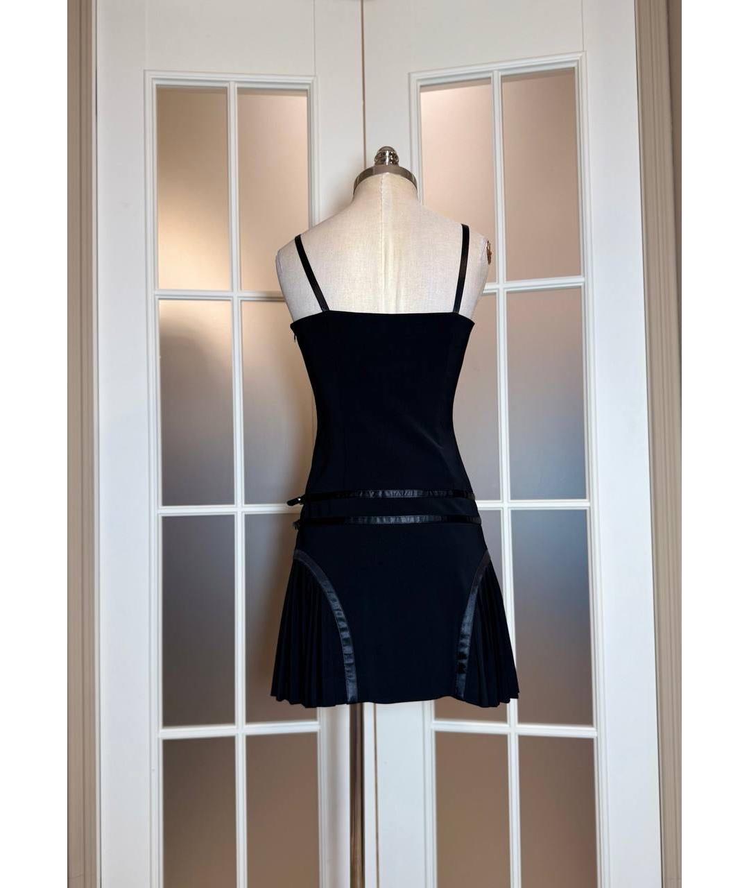 VERSACE JEANS COUTURE Черное вечернее платье, фото 2