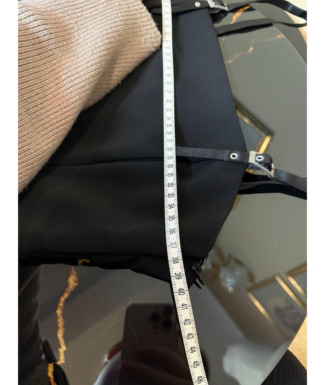 VERSACE JEANS COUTURE Черное вечернее платье, фото 7