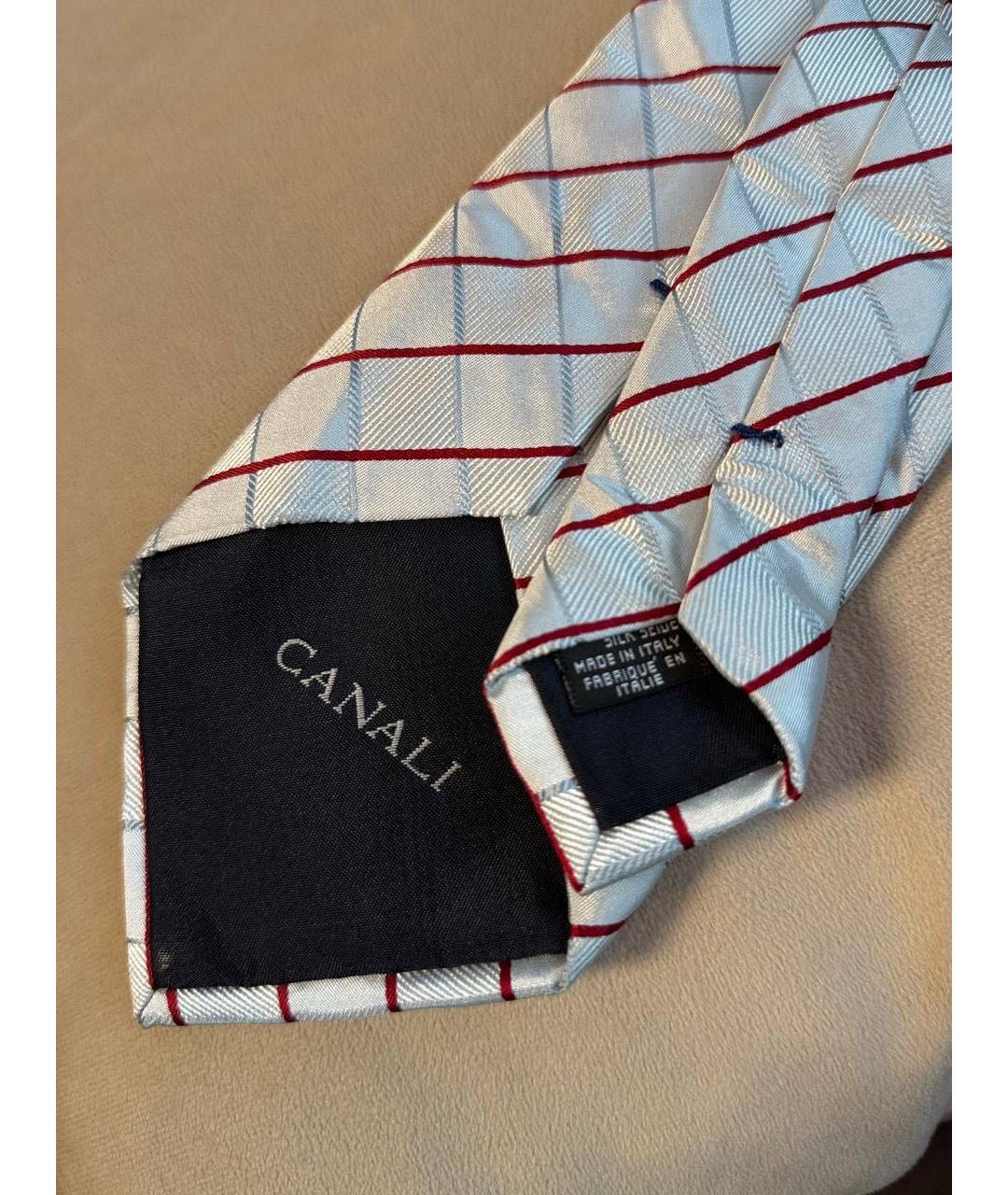 CANALI Белый галстук, фото 2