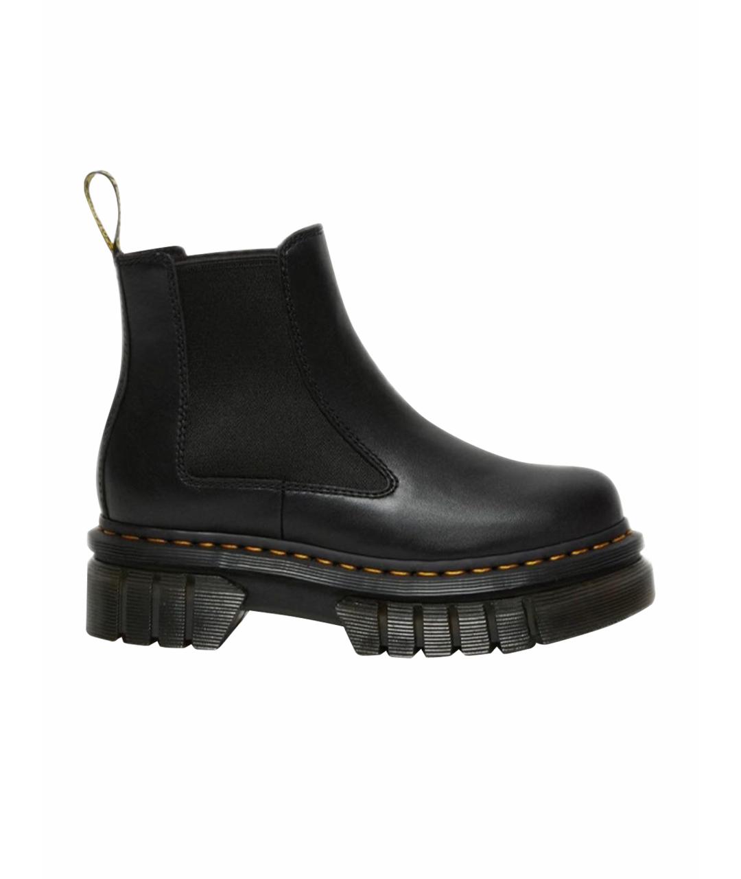 DR. MARTENS Черные кожаные ботинки, фото 1