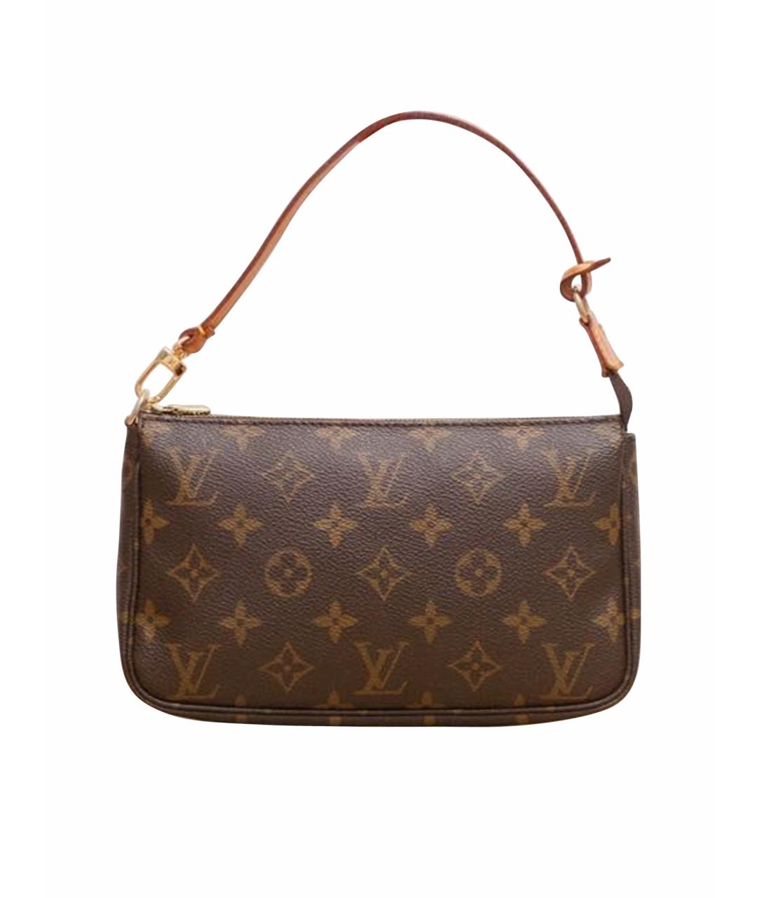 LOUIS VUITTON Коричневая сумка через плечо, фото 1