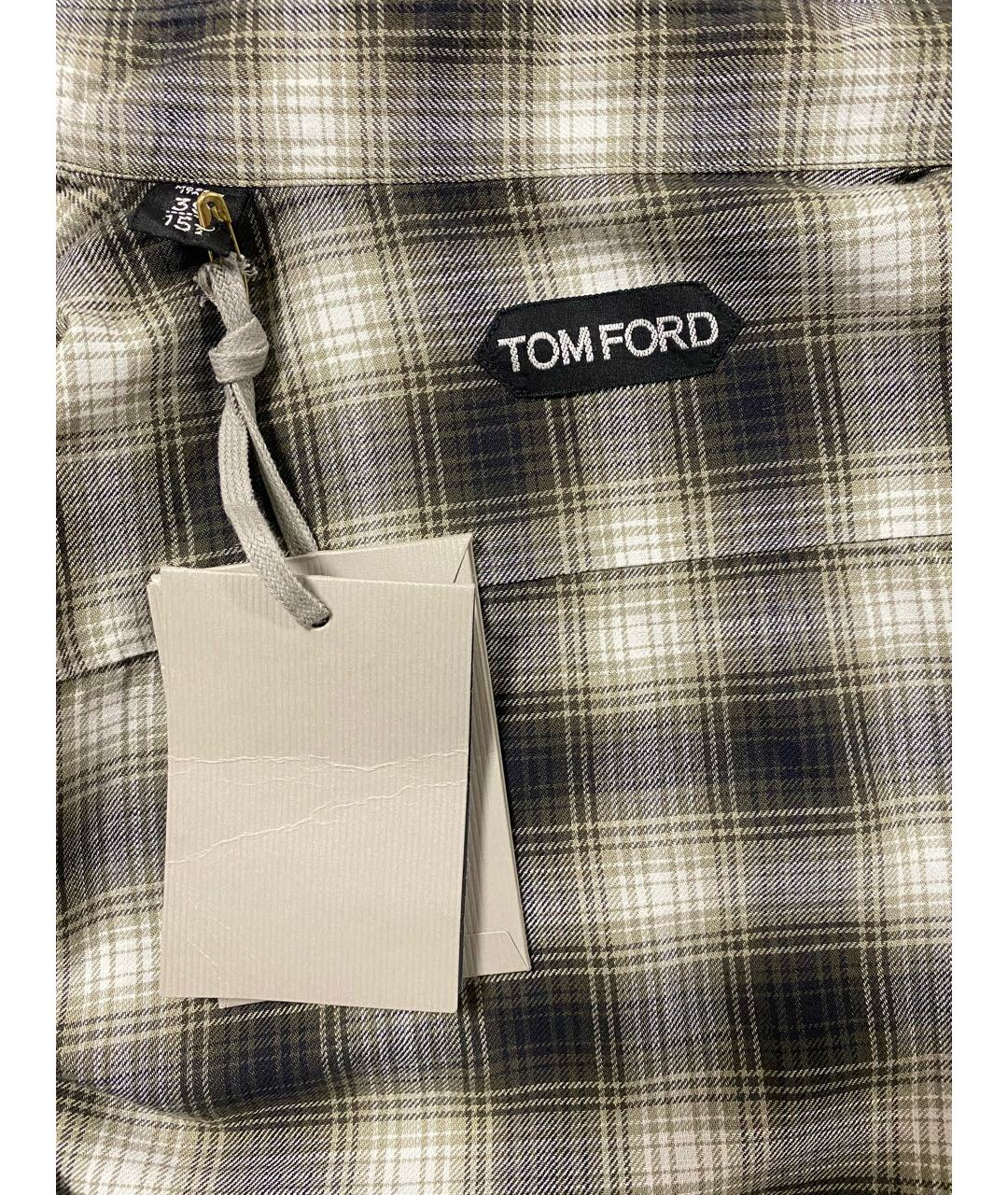 TOM FORD Мульти хлопковая классическая рубашка, фото 3