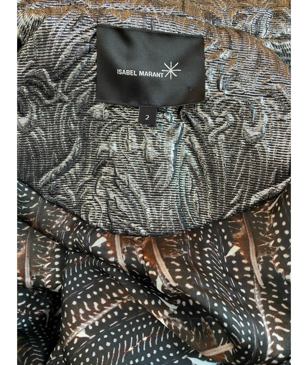ISABEL MARANT Серебрянный жакет/пиджак, фото 3