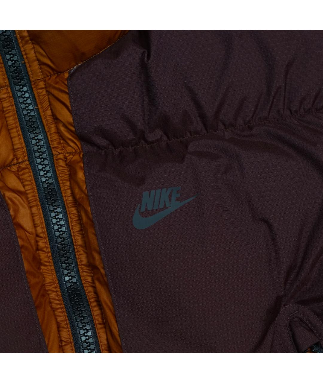 NIKE Коричневый пуховик, фото 3