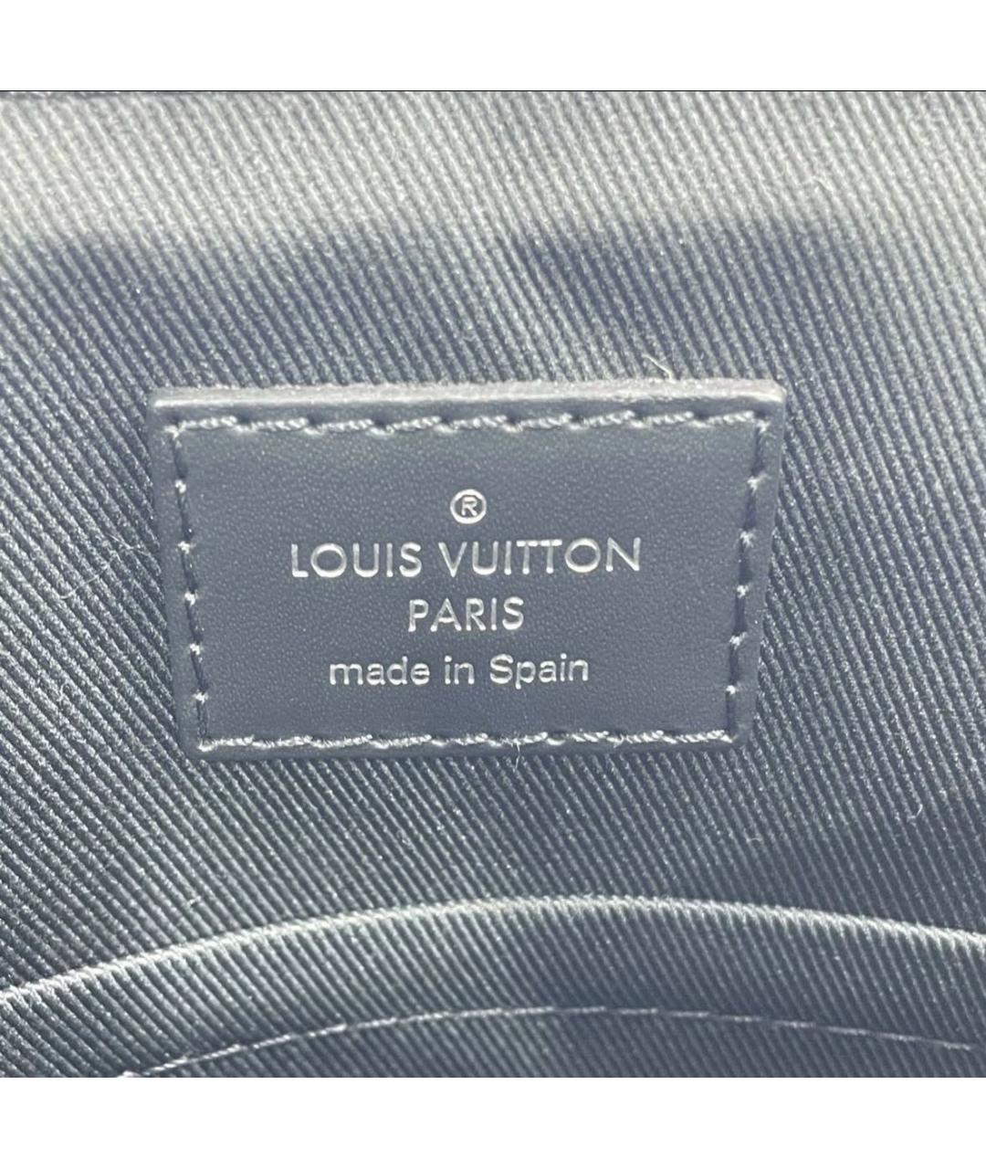 LOUIS VUITTON Антрацитовая сумка на плечо, фото 8