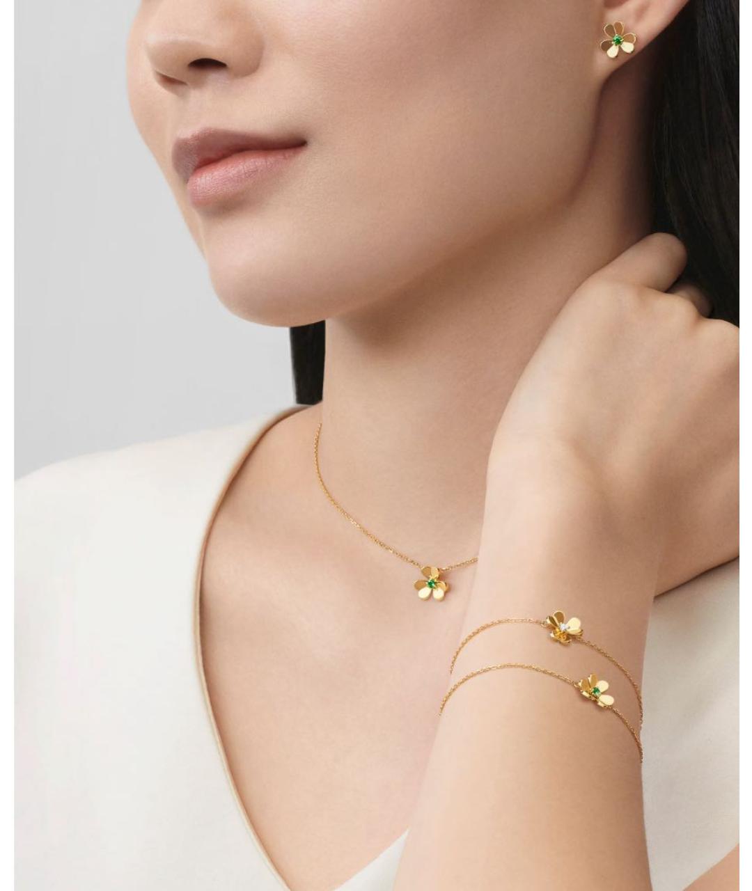 VAN CLEEF & ARPELS Серьги из желтого золота, фото 4