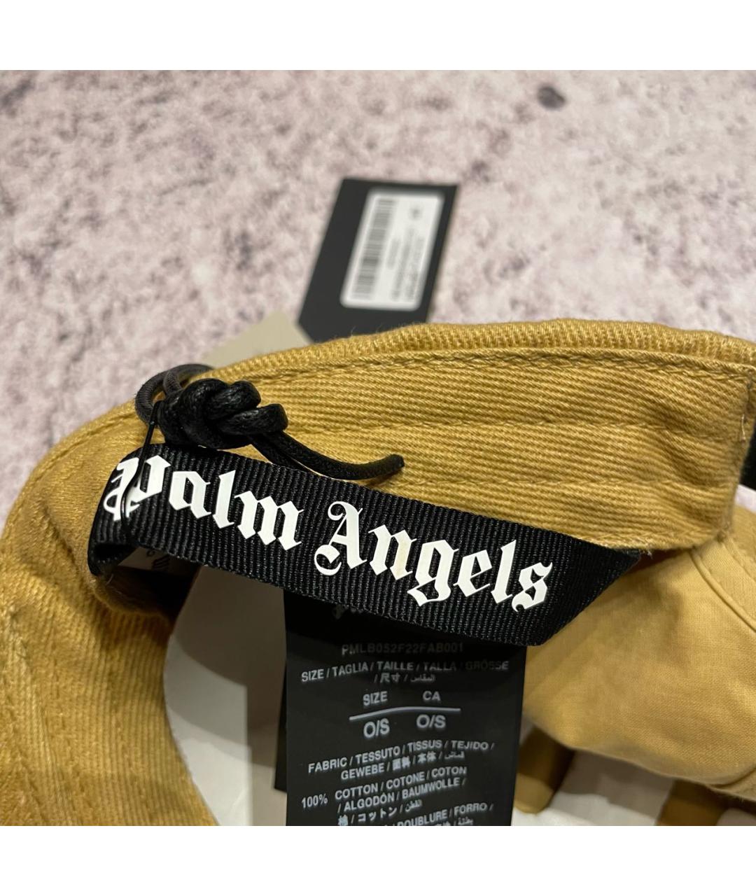 PALM ANGELS Бежевая кепка/бейсболка, фото 7