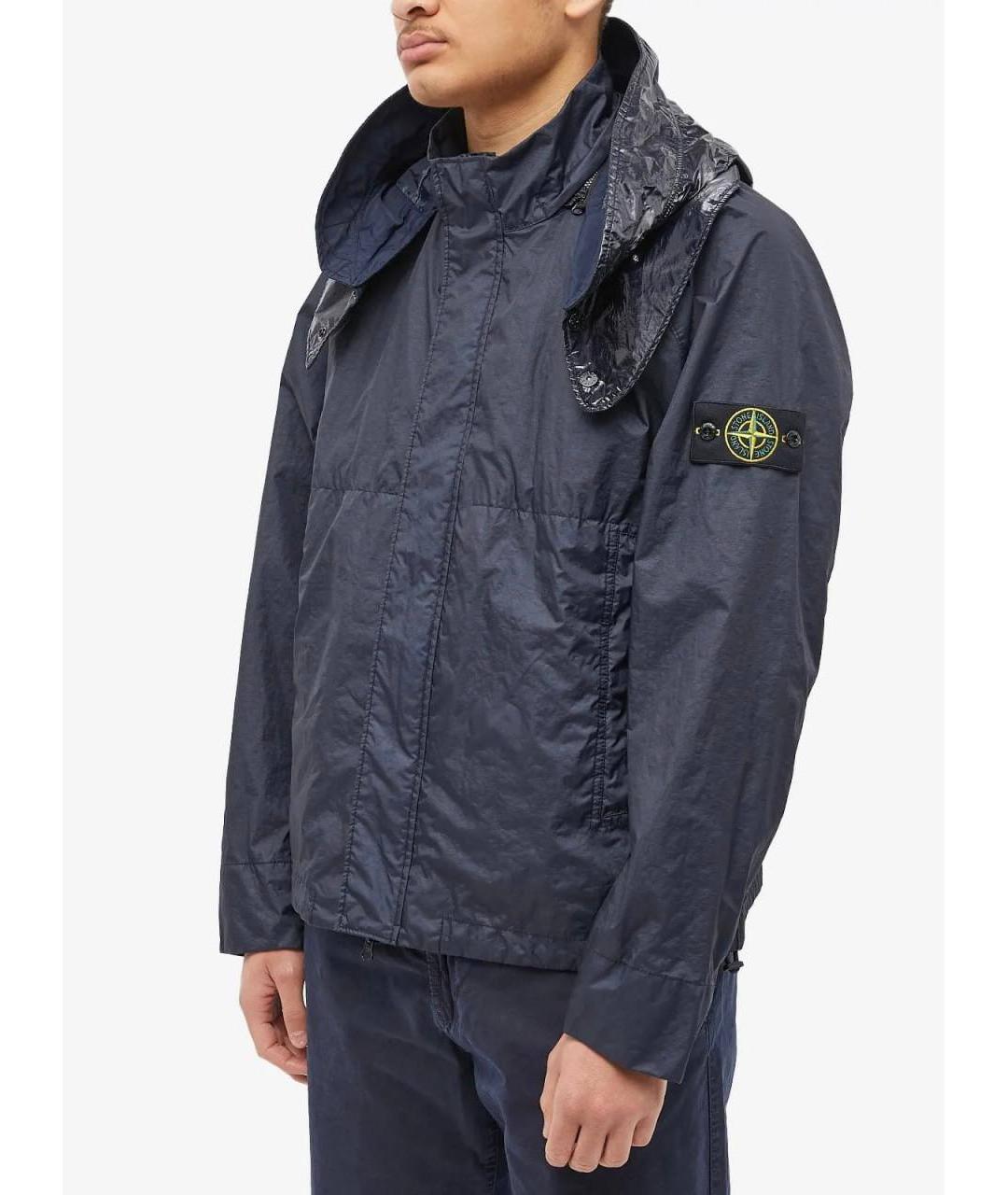 STONE ISLAND Синяя куртка, фото 8