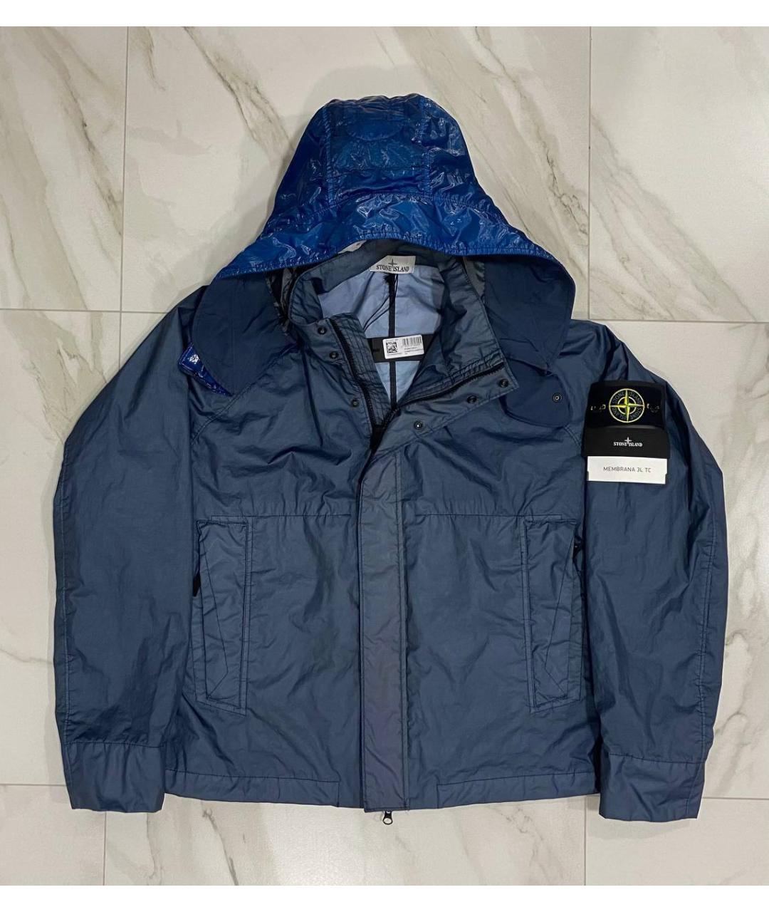 STONE ISLAND Синяя куртка, фото 10