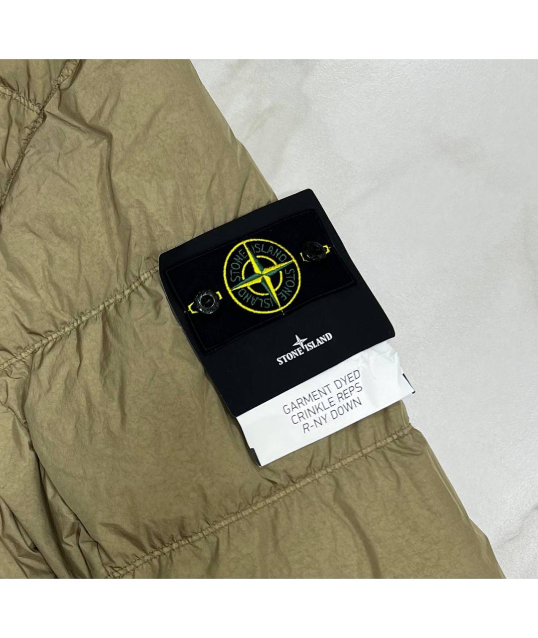 STONE ISLAND Бежевая куртка, фото 3