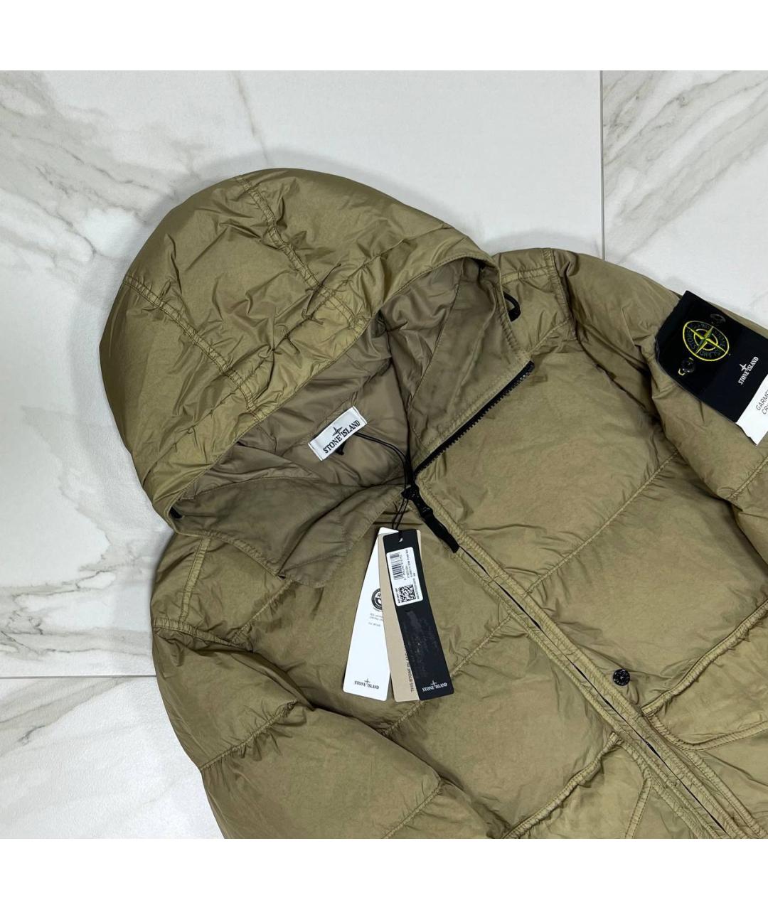 STONE ISLAND Бежевая куртка, фото 2