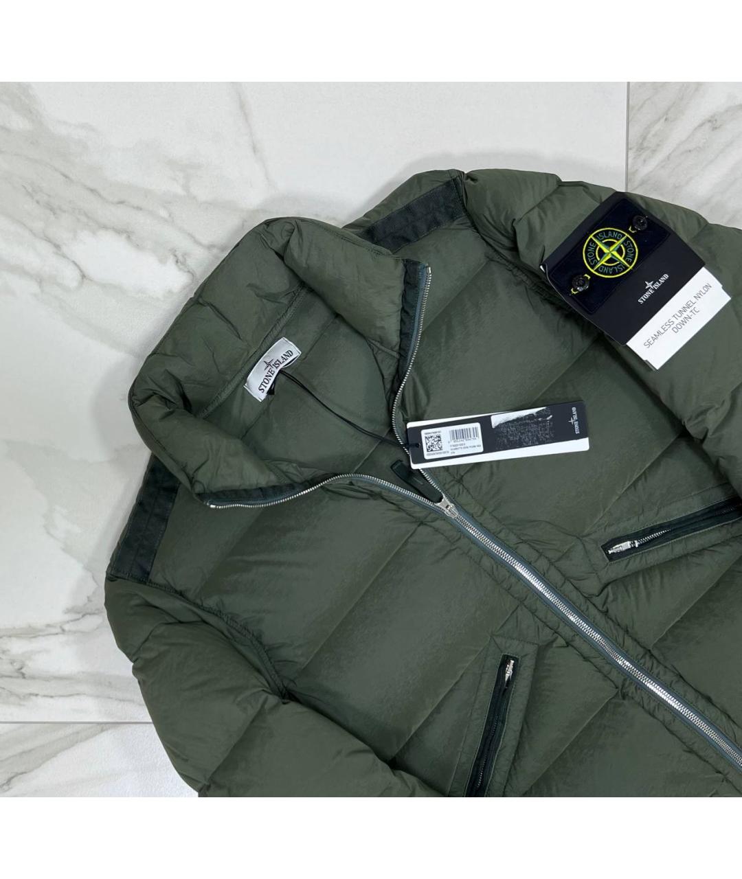 STONE ISLAND Зеленая куртка, фото 2