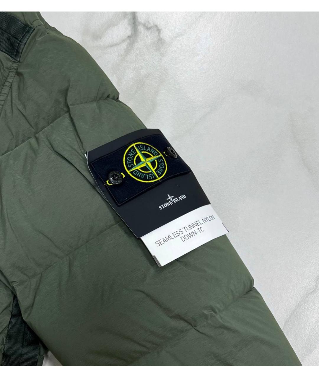 STONE ISLAND Зеленая куртка, фото 3